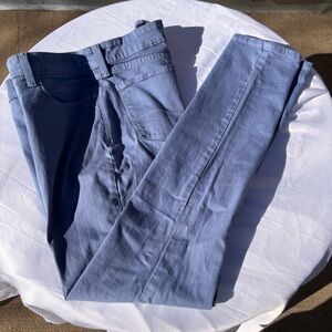 NYDJ Womens  Lite Blue Denim Slimming Mid-Rise Straight Leg Jean